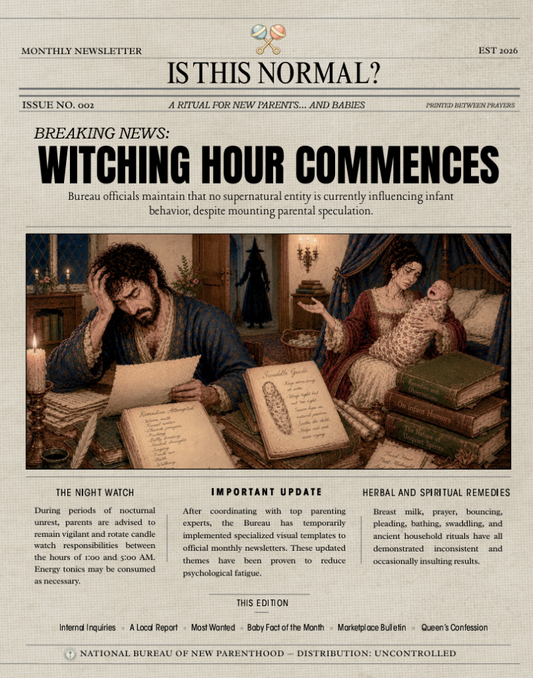 Issue No. 002 — Month Two: Witching Hour Commences
