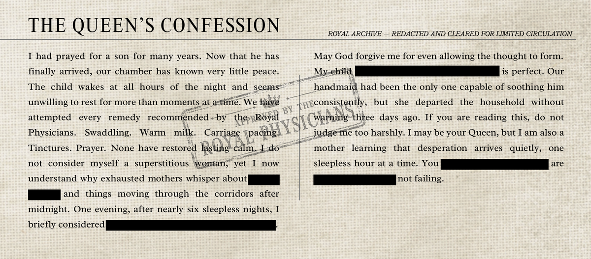 A cropped section from the inside pages.
